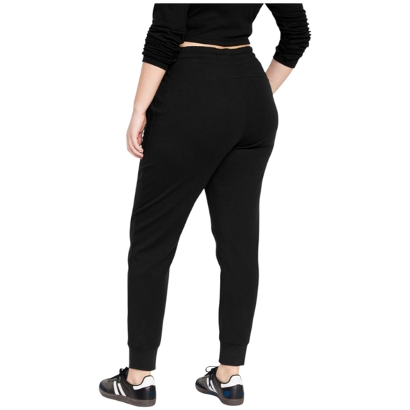 OLD NAVY Black High-Waisted Dynamic Fleece Jogger Sweatpants - Picture 3 of 7